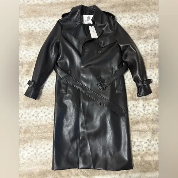 Babaton Black New Finch Trench - Picture 5 of 10